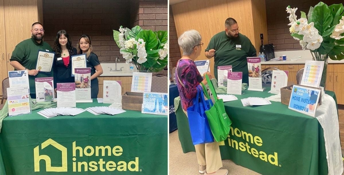 Home Instead at Annual Health Fair in Arcadia, CA