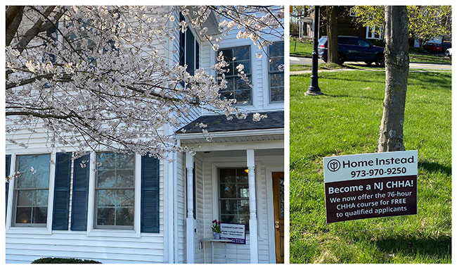 Spring is here at Home Instead of Morris County, NJ collage