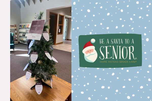 Tecumseh Public Library Joins Home Instead's Be a Santa to a Senior Efforts!