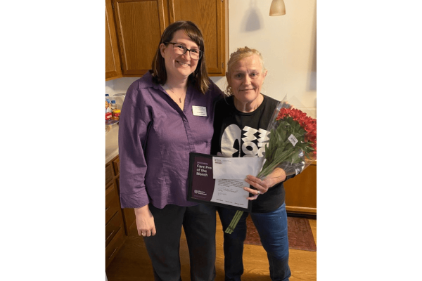 November Care Pro of the Month, Shelley