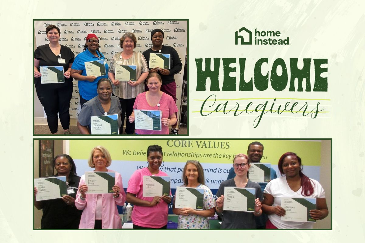New Caregivers Pass Home Instead's Training Program in Birmingham, AL