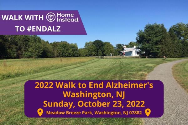 Walk to End Alzheimer's Home Instead Washington, NJ 2022 Hero