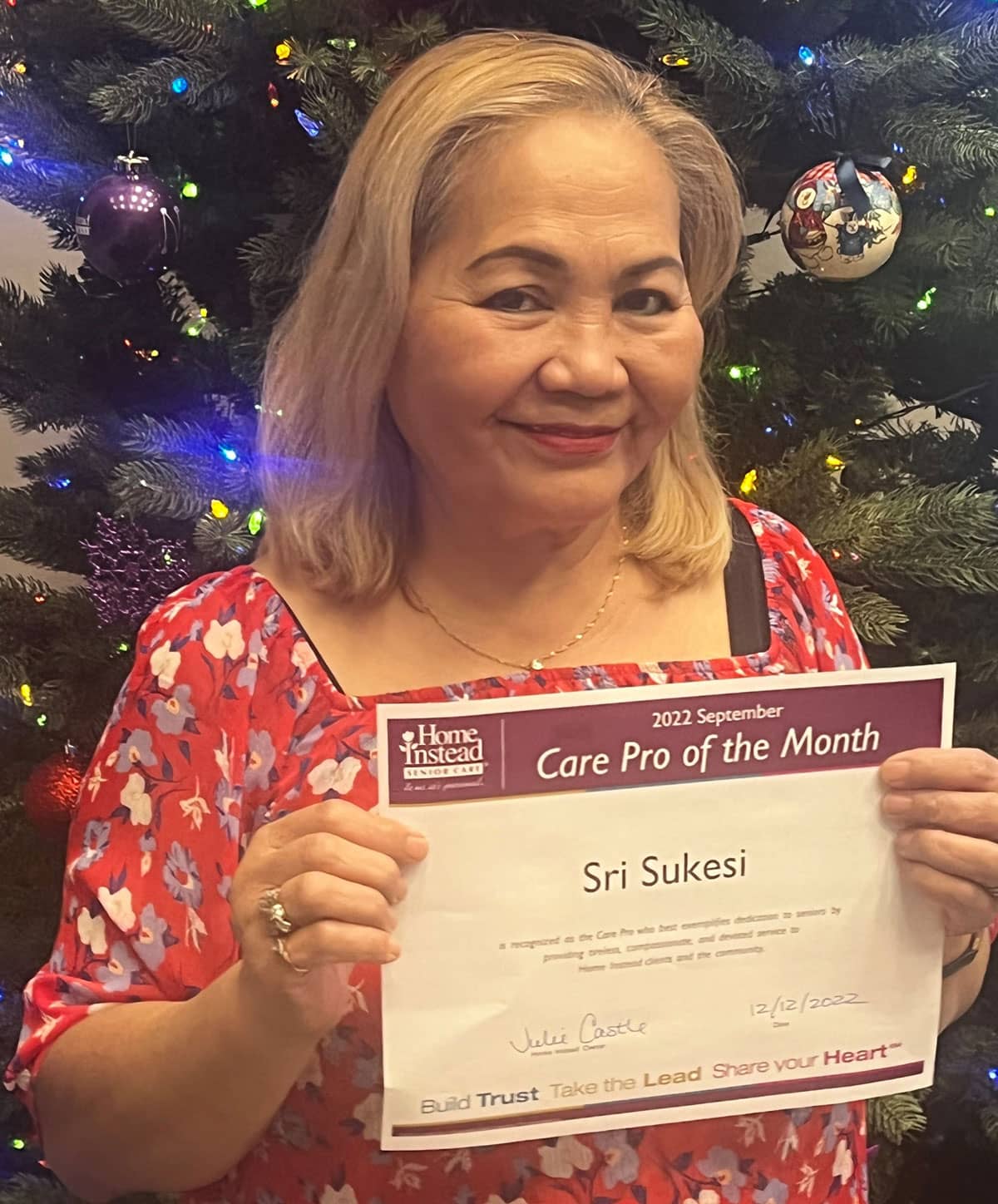 Sri Sukesi: Care Professional of the Month - September 2022