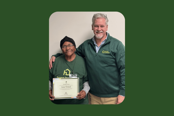 Home Instead Clinton December 2025 Care Pro of the Month Annie