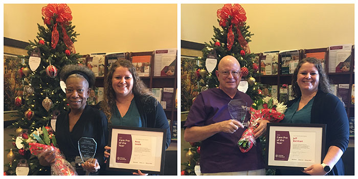 2023 Care Pros of the Year - Rose S. & Jeff B.