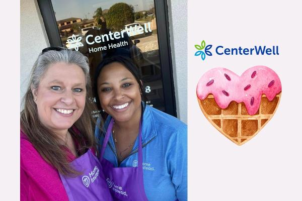 Home Instead Teams Up with CenterWell for Waffle Bar and Home Care Education