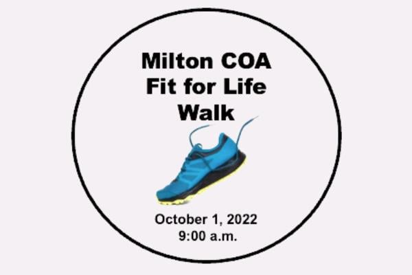 Milton COA Fit for Life Walk hero