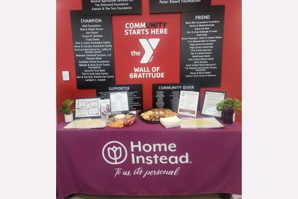 Home Instead Connects with the Community at Beatrice Mary Family YMCA