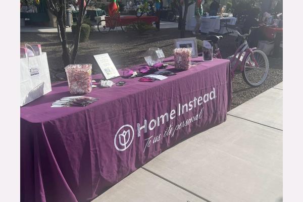 Home Instead Supports Hacienda Del Rey's Holiday Bike Raffle in Litchfield Park, AZ
