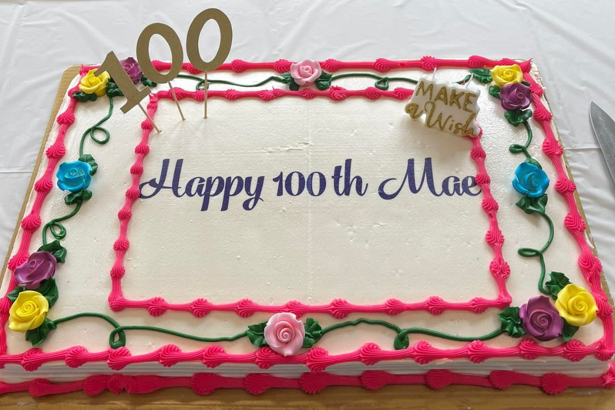 Home Instead Celebrates Mae's 100th Birthday