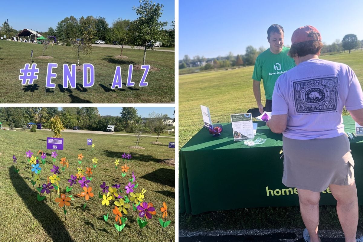 Home Instead at Walk to End Alzheimer's in Newburgh, Indiana