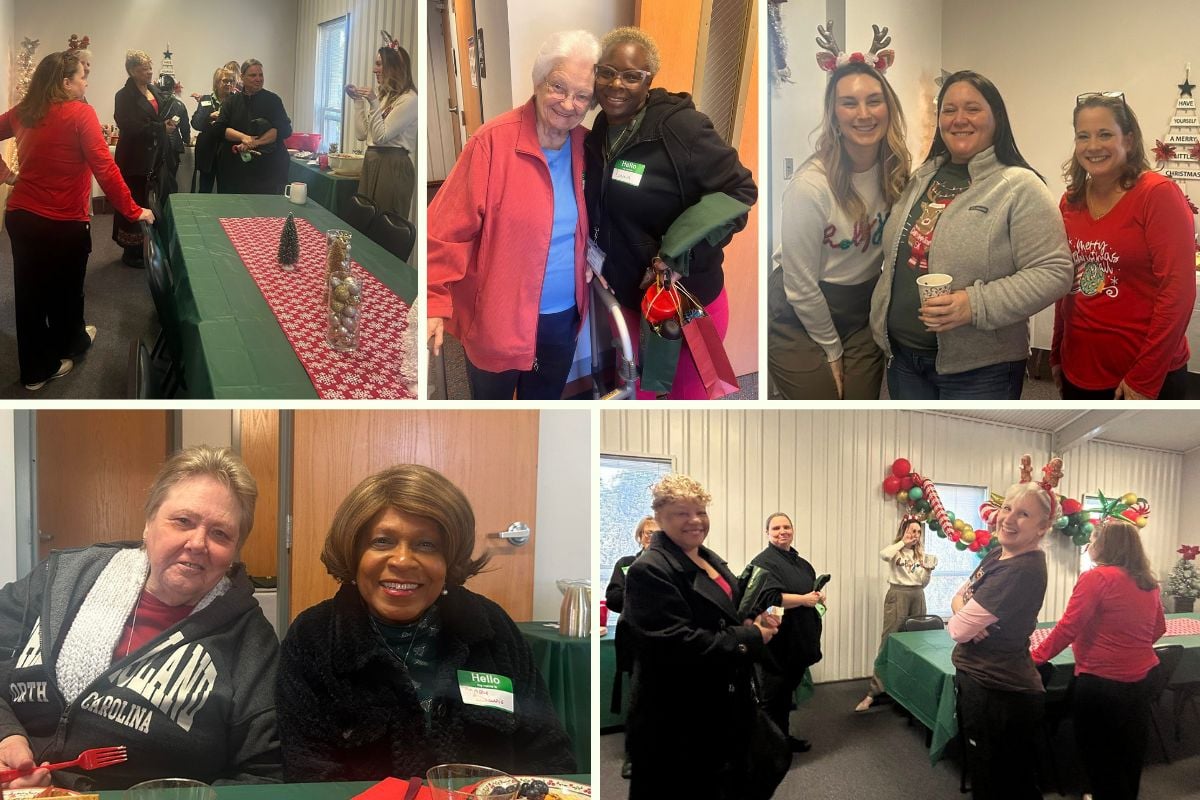 Home Instead Christmas Party for Caregivers in Gastonia, NC