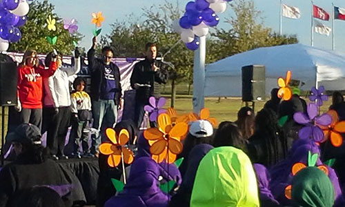Home Instead Attends Walk to End Alz Sugar Land, TX 2017