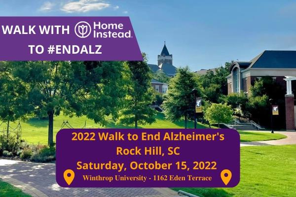 Support Home Instead Rock Hill Walk to End Alz 2022 hero