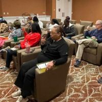 group of seniors at Alzheimer's Training Session