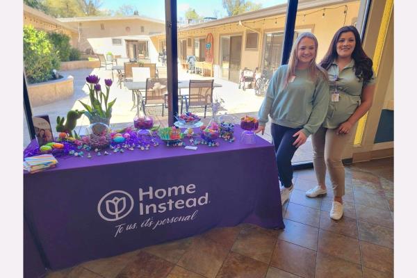 Home Instead's Sweet Gesture to Rock Creek Care Center Staff