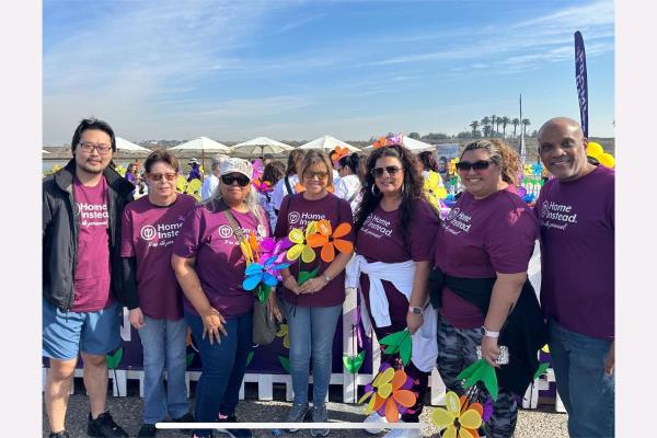 Home Instead of Yorba Linda, CA Supports Walk to End Alzheimer's in Huntington Beach