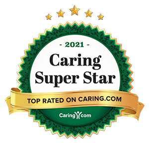 Caring.com Caring Star Award Winner 2021 Logo