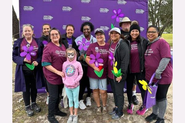 Home Instead Heroes Stride Together in the 2023 Walk to End Alzheimer's in Covington, LA