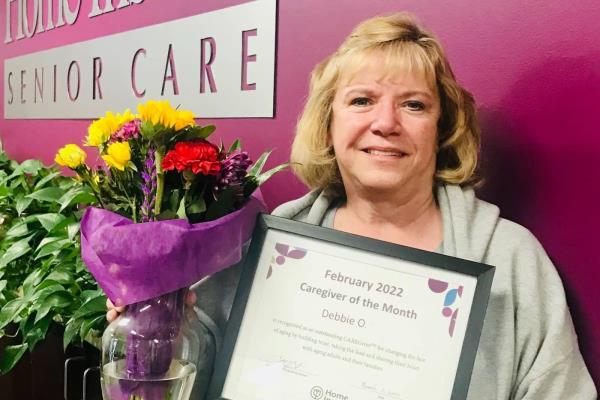 February 2022 CAREGiver of the Month – Debbie O.