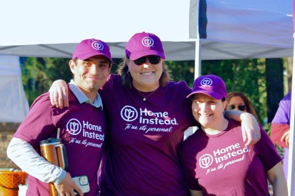 Home Instead Supports Alzheimer's Association Walk in The Woodlands