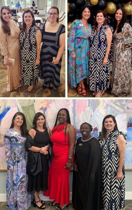 Home Instead Attends Beautiful Med Gala at South Bay at Mount Pleasant, SC collage