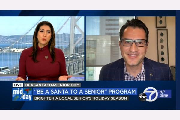 Home Instead's 'Be A Santa To A Senior' Program Featured on ABC7 News