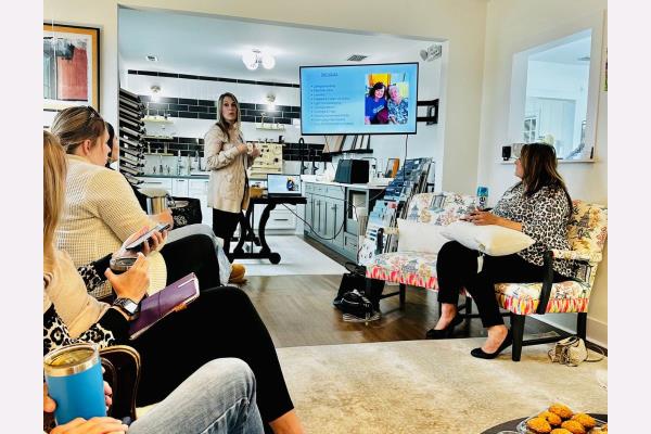 Leah Furr of Home Instead of Concord, NC Presents at Women in Networking Event