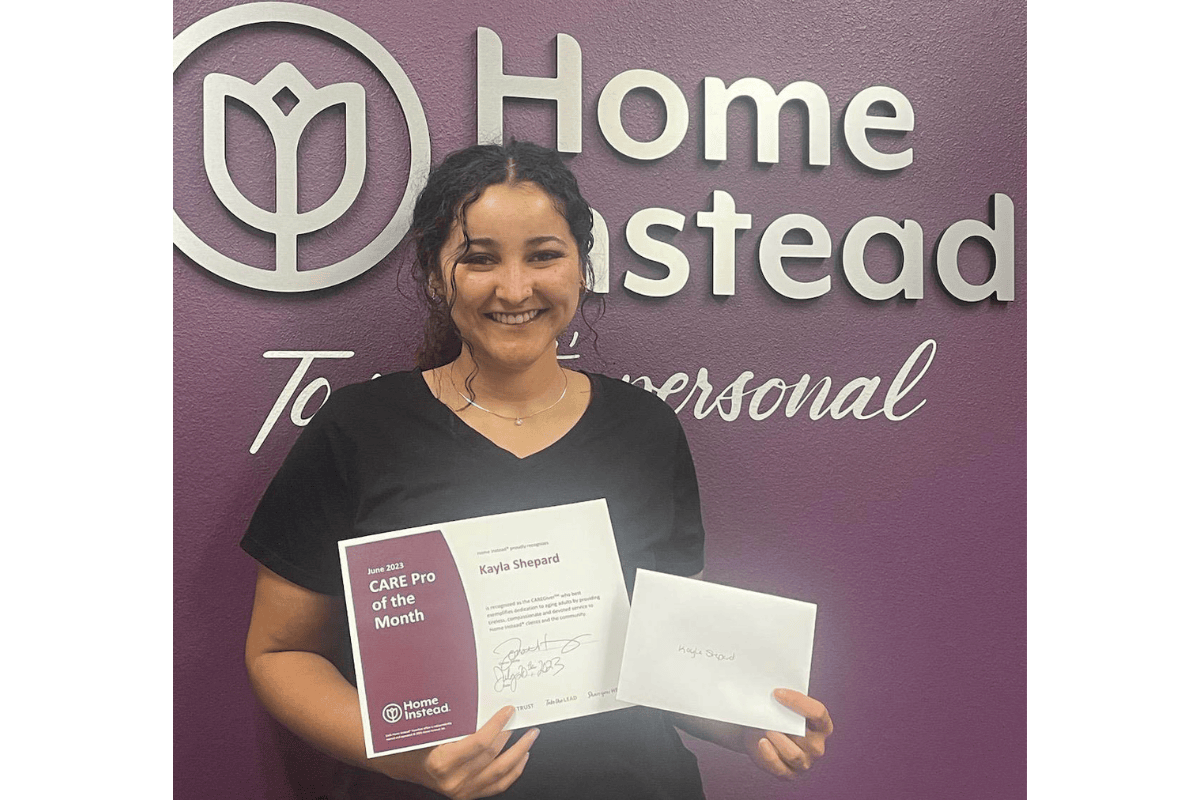 June 2023 Care Pro of the Month, Kayla Shephard