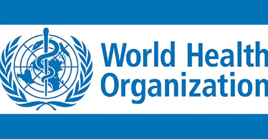 Photo of the World Health Organization's Logo