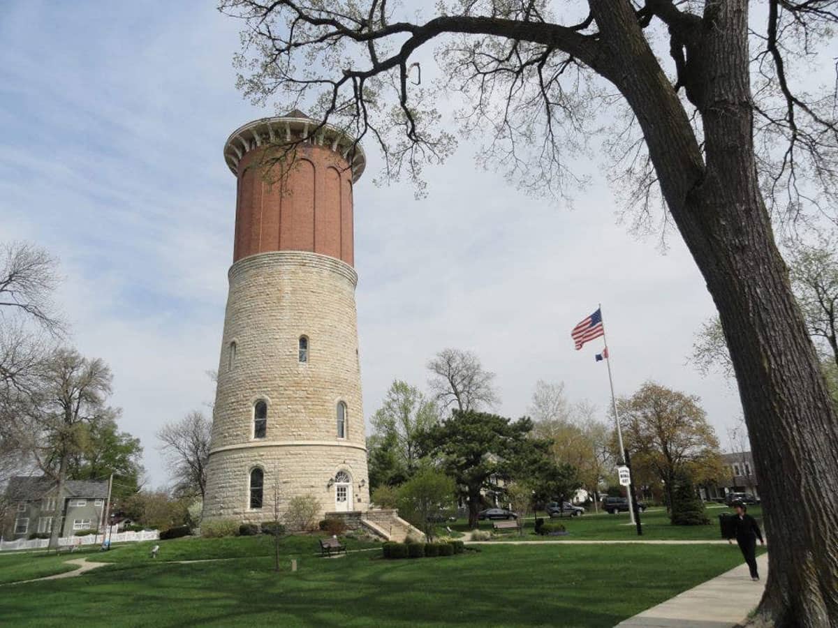 Tower at the Western Springs, IL Historical Society