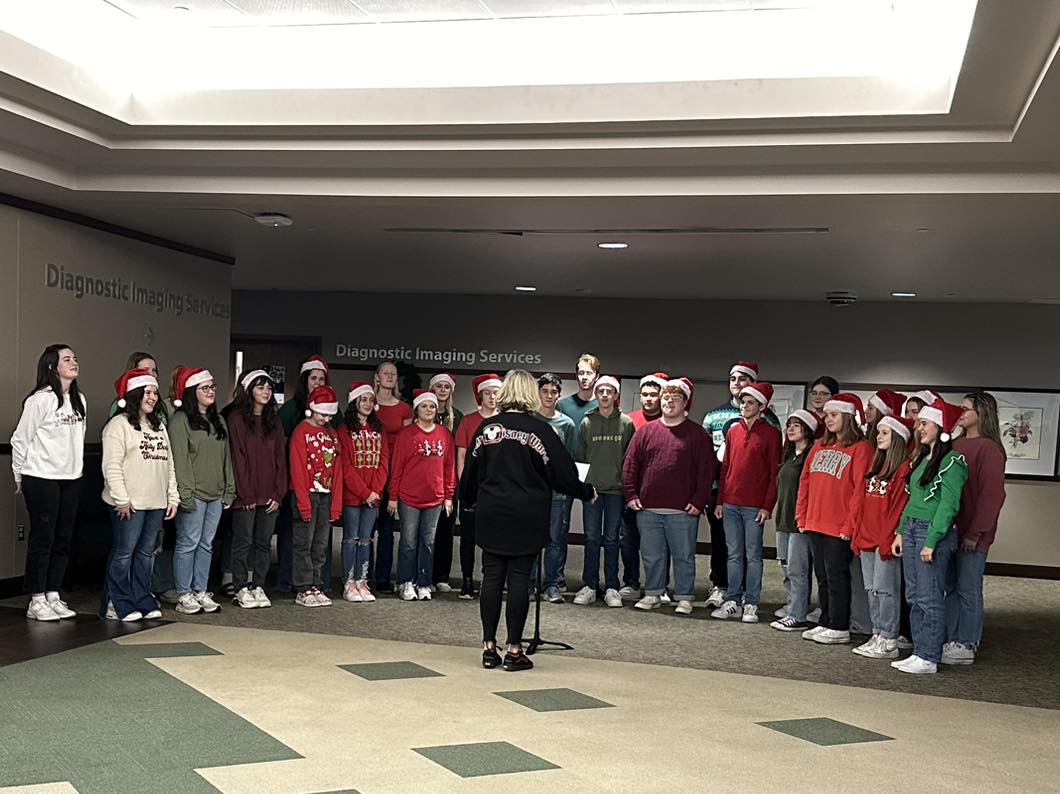 Choir at TriStar Summit Medical Center's Angel Tree Ceremony in Hermitage, TN
