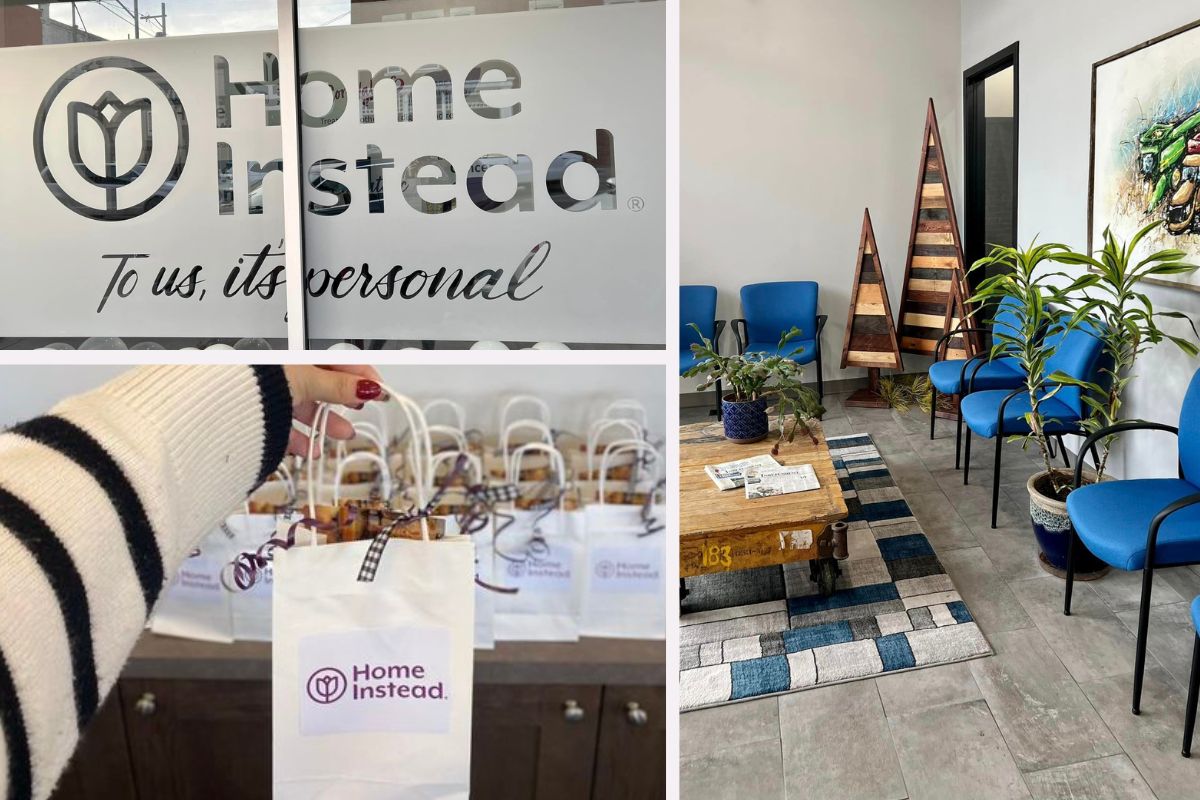 Home Instead's Ribbon Cutting Ceremony in Seward, NE collage