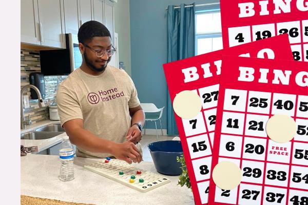 Home Instead Hosts Bingo for The Oaks at Plainfield Residents