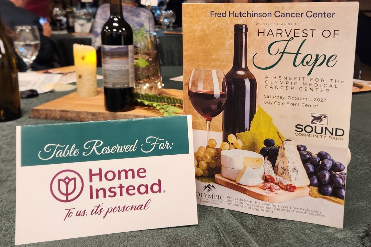 Home Instead of Sequim at Harvest of Hope Gala hero