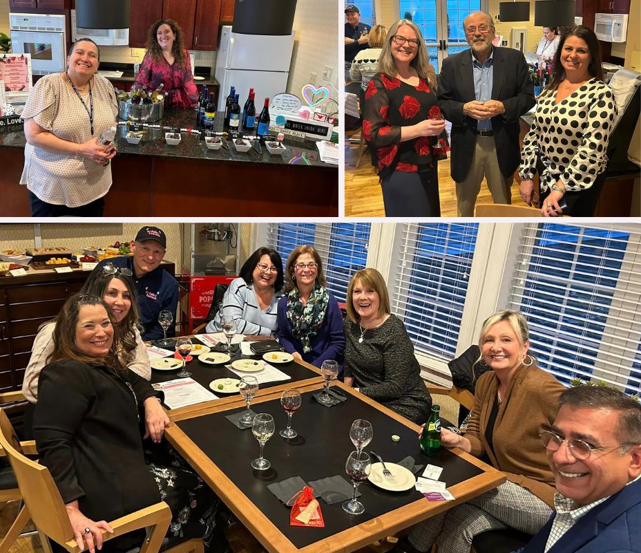 Home Instead Builds Connections at The Arbors at Stoneham Senior Care Networking Event collage