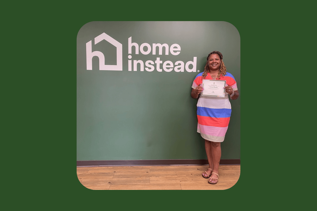 Home Instead Clinton February 2026 Care Pro of the Month Teresa