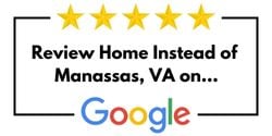 Review Home Instead of Manassas, VA on Google
