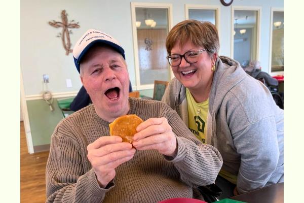 Home Instead Bringing Smiles with a Side of Fries to The Waters of Huntingburg