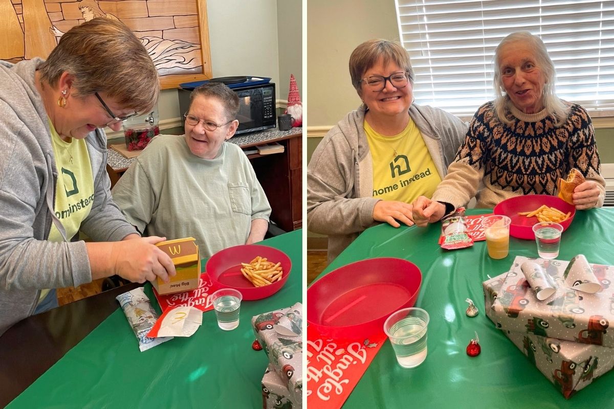 Home Instead Brings Lunch to The Waters of Huntingburg