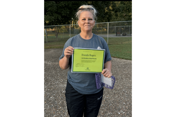 Home Instead Fort Smith September Rookie of the Month Brandie Rogers