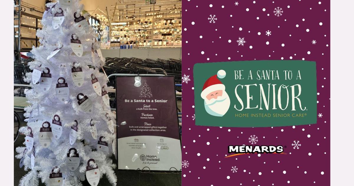 Home Instead Partners with Menards for Be a Santa to a Senior Program ...