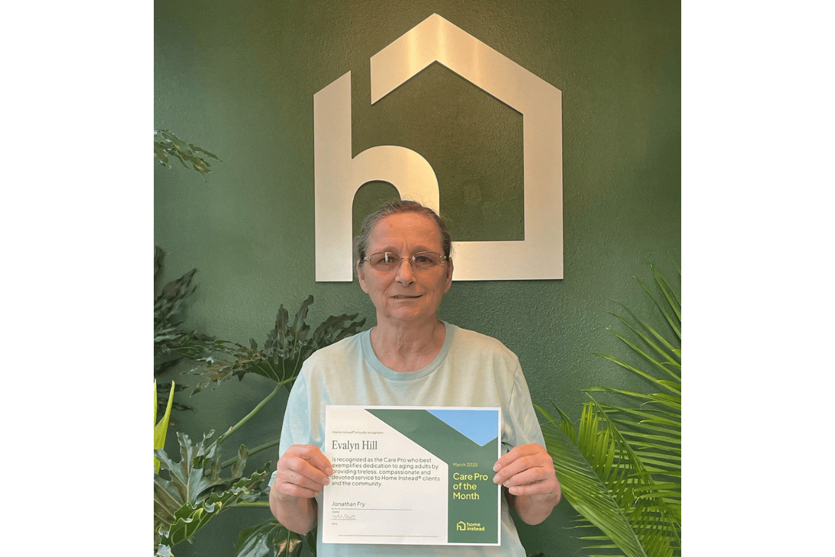 March Care Pro of the Month Evalyn Hill