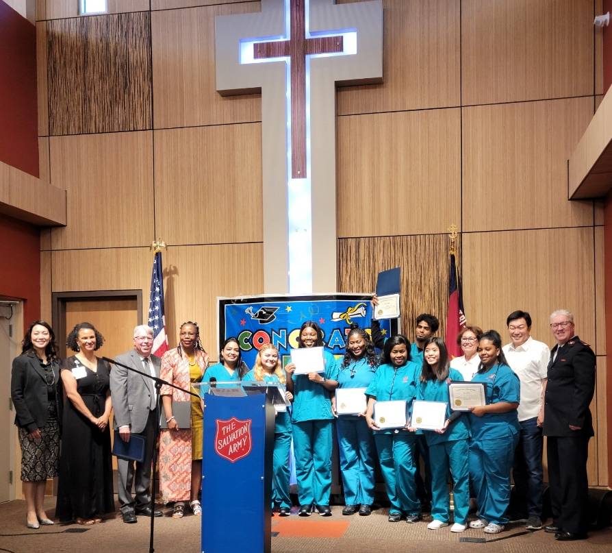 Home Instead of Newark, CA Inspires CNA Graduates at Salvation Army Ceremony pic.jpg