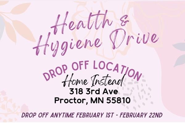 Health and Hygiene Donation Drive hero
