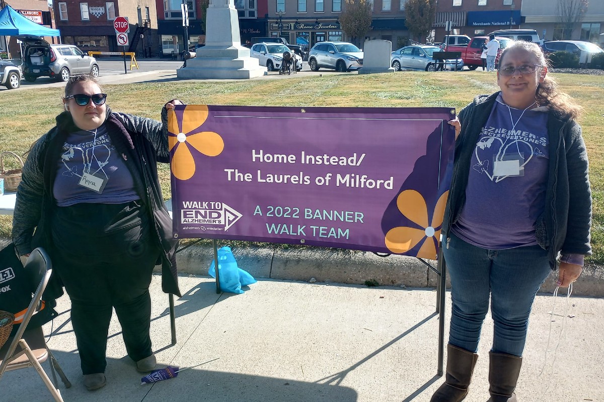Home Instead Milford at Alzheimer's Walk 2022 hero