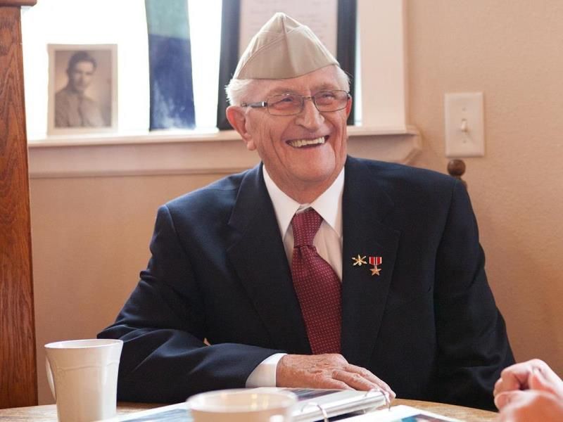 smiling male veteran