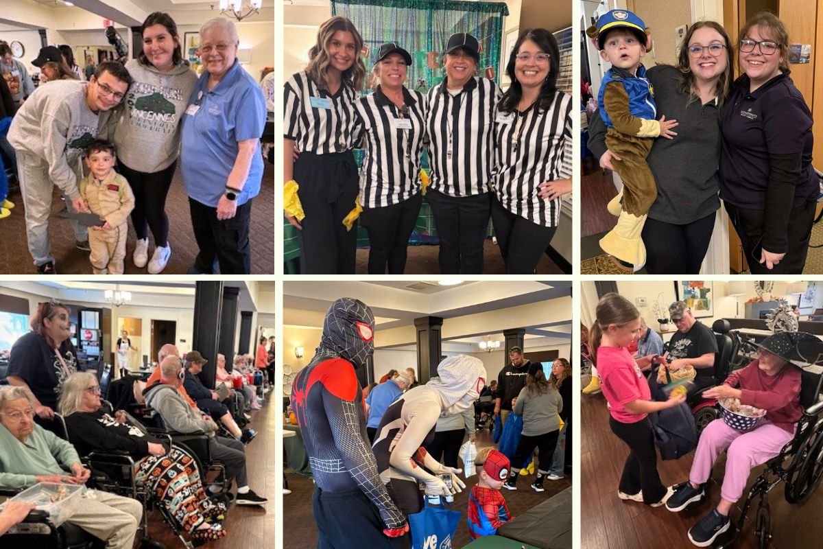 Home Instead at Bridgepoint Health's Trick or Treat Night in Vincennes, Indiana