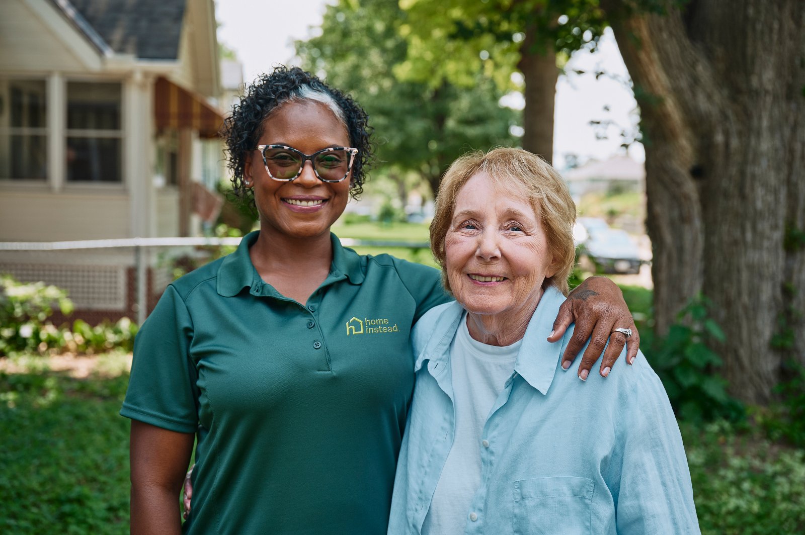 Caregiver Arm Around Shoulder Photo