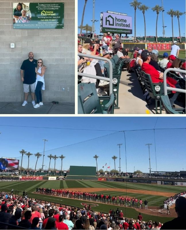 Home Instead at Cactus League Spring Training in Goodyear, AZ